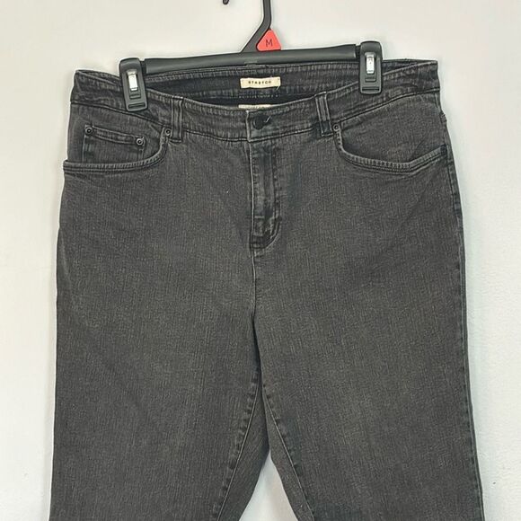 Jones New York | Women’s Sport Stretch Black Denim Jeans - Picture 4 of 11